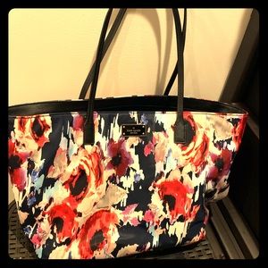 Kate spade ♠️ Watercolor Floral Tote Bag